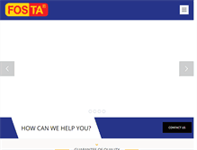 Tablet Screenshot of fos-ta.com